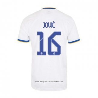 Maglia Real Madrid Giocatore Jovic Home 2021 2022