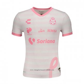 Thailandia Maglia Santos Laguna Octubre Rosa 2021