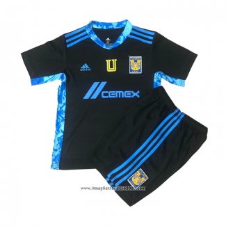 Maglia Tigres UANL Portiere Bambino 2021 Blu