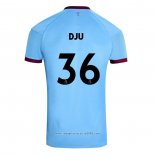 Maglia West Ham Giocatore Dju Away 2020 2021