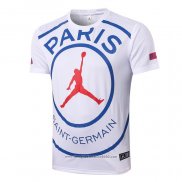 Maglia Allenamento Paris Saint-Germain Jordan 2020 2021 Bianco