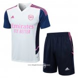 Tuta Da Track Arsenal Manica Corta 2022 2023 Verde - Pantalon Corto