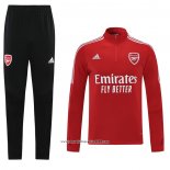 Tuta da Track Felpa Arsenal 2021 2022 Rosso