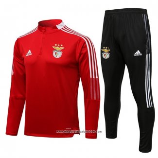 Tuta da Track Felpa Benfica 2021 2022 Rosso