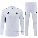 Tuta da Track Felpa Real Madrid 2022 2023 Bianco