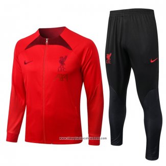 Tuta da Track Giacca Liverpool Bambino 2022 2023 Rosso