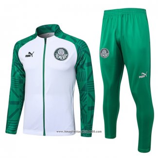 Tuta da Track Giacca Palmeiras 2023 2024 Bianco