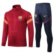 Tuta da Track Giacca FC Barcellona 2020 2021 Rosso