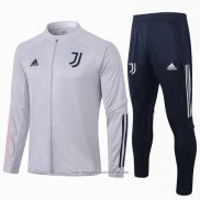 Tuta da Track Giacca Juventus 2020 2021 Grigio