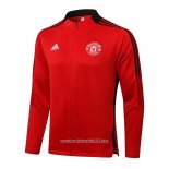 Giacca Manchester United 2021 2022 Rosso e Nero