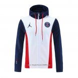 Giacca con Capucha Paris Saint-Germain 2021 2022 Bianco