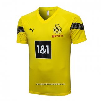 Maglia Allenamento Borussia Dortmund 2022 2023 Giallo