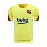 Maglia Allenamento FC Barcellona 2020 2021 Giallo