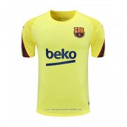 Maglia Allenamento FC Barcellona 2020 2021 Giallo