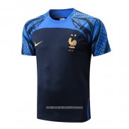 Maglia Allenamento Francia 2022 2023 Blu