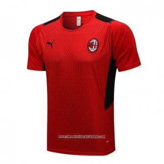 Maglia Allenamento Milan 2021 2022 Rosso