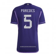 Maglia Argentina Giocatore Paredes Away 2022