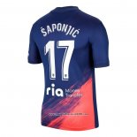 Maglia Atletico Madrid Giocatore Saponjic Away 2021 2022