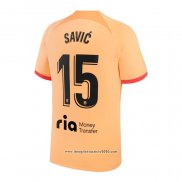 Maglia Atletico Madrid Giocatore Savic Terza 2022 2023