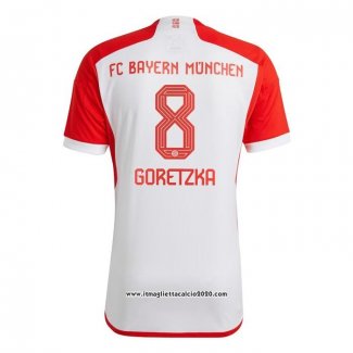 Maglia Bayern Monaco Giocatore Goretzka Home 2023 2024