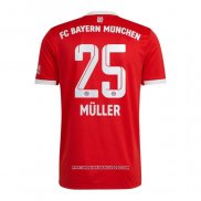 Maglia Bayern Monaco Giocatore Muller Home 2022 2023