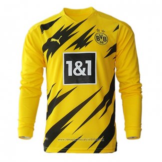 Maglia Borussia Dortmund Home Manica Lunga 2020 2021