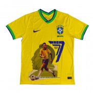 Thailandia Maglia Brasile Pele Special 2022 Giallo