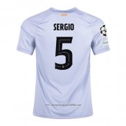 Maglia FC Barcellona Giocatore Sergio Terza 2022 2023