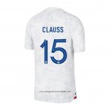 Maglia Francia Giocatore Clauss Away 2022