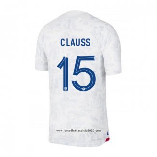 Maglia Francia Giocatore Clauss Away 2022