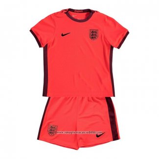 Maglia Inghilterra Away Bambino Euro 2022