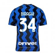 Maglia Inter Giocatore Biraghi Home 2020 2021