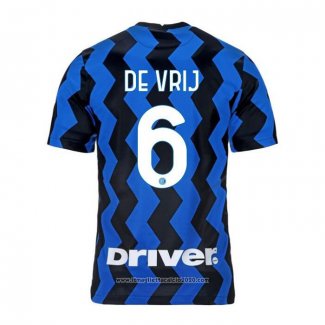 Maglia Inter Giocatore Vrij Home 2020 2021