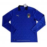 Maglia Italia Home Manica Lunga 2020 2021