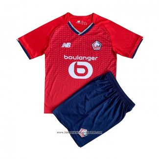 Maglia Lille OSC Home Bambino 2021 2022