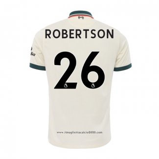 Maglia Liverpool Giocatore Robertson Away 2021 2022