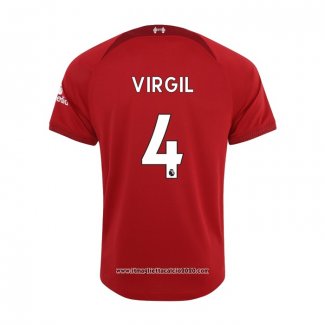 Maglia Liverpool Giocatore Virgil Home 2022 2023