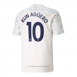 Maglia Manchester City Giocatore Kun Aguero Terza 2020 2021