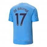 Maglia Manchester City Giocatore Bruyne Home 2020 2021