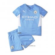 Maglia Manchester City Home Bambino 2021 2022