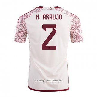 Maglia Messico Giocatore N.araujo Away 2022