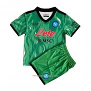 Maglia Napoli Portiere Bambino 2021 2022 Verde