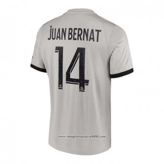 Maglia Paris Saint-Germain Giocatore Juan Bernat Away 2022 2023