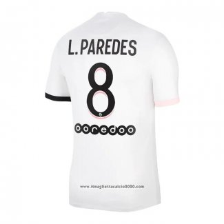 Maglia Paris Saint-Germain Giocatore L.paredes Away 2021 2022