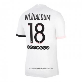 Maglia Paris Saint-Germain Giocatore Wijnaldum Away 2021 2022