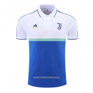 Maglia Polo Juventus 2022 2023 Bianco e Blu