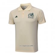 Maglia Polo Messico 2023 2024 Albicocca