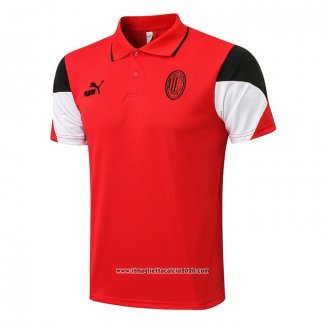 Maglia Polo Milan 2021 2022 Rosso