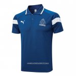 Maglia Polo Olympique Marsiglia 2023 2024 Blu