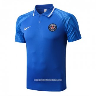 Maglia Polo Paris Saint-Germain 2022 2023 Blu